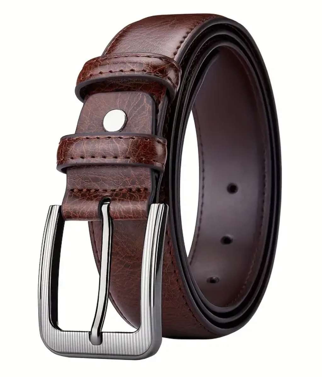 Genuine leather cowhide unisex belt