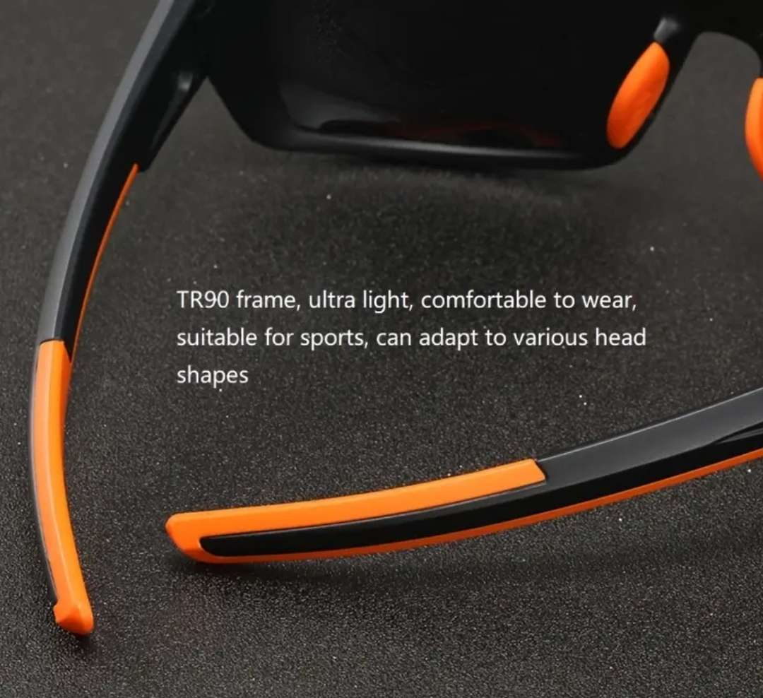 Polarized unisex sport sunglasses and protective case