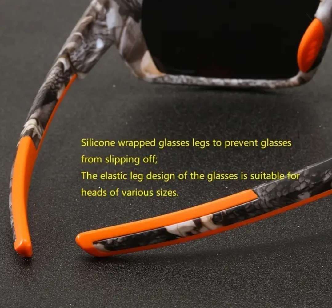 Polarized unisex sport sunglasses and protective case