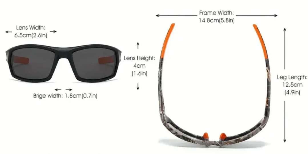 Photochromic sport unisex sunglasses