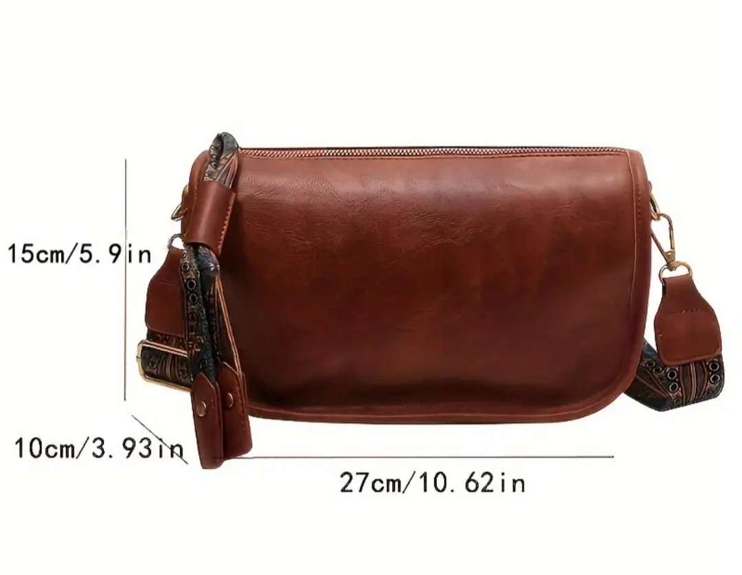 Black woman's shoulder sling handbag