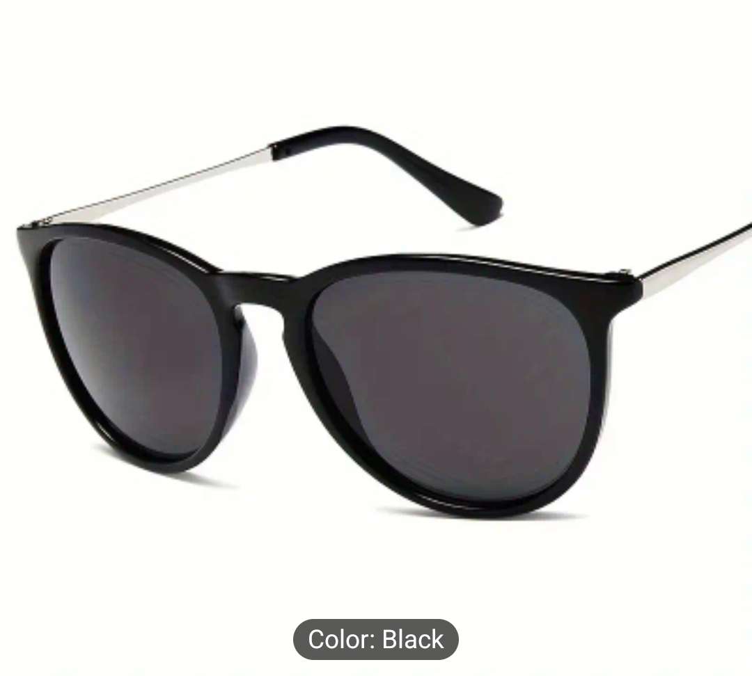 Oval unisex sunglasses