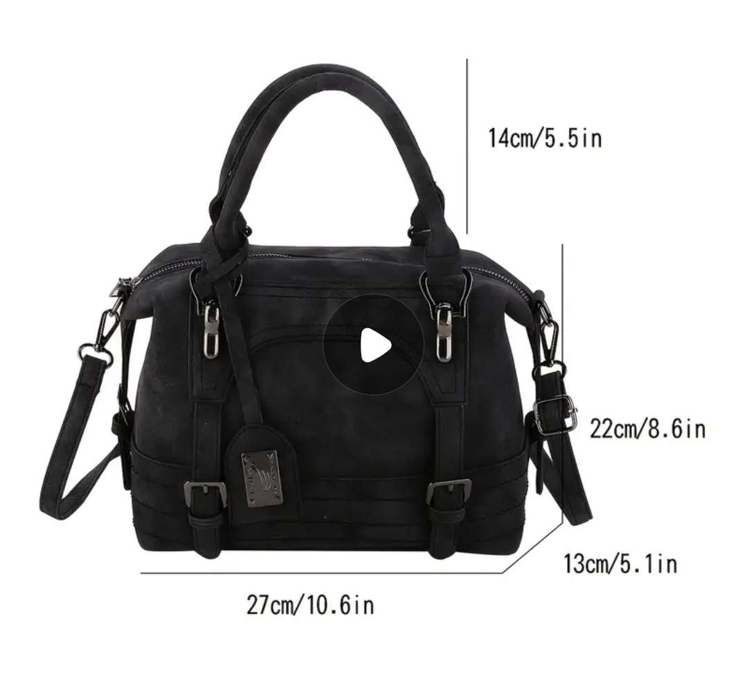 Large shoulder bag - khaki