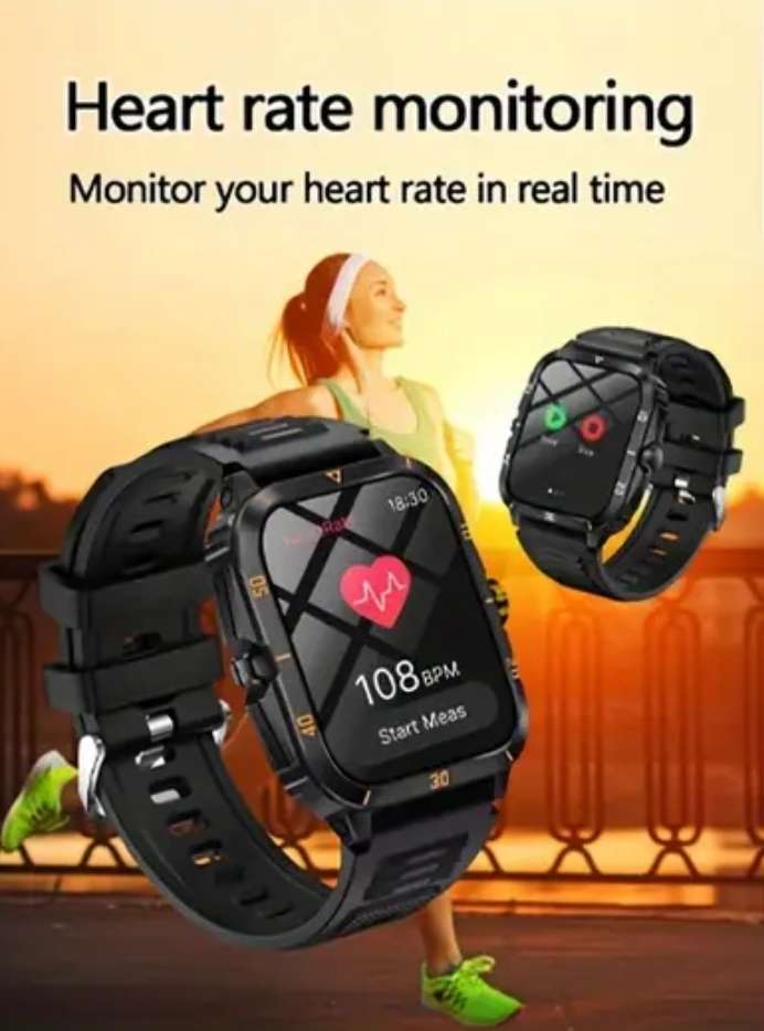 Demo Model Black Unisex Smartwatch