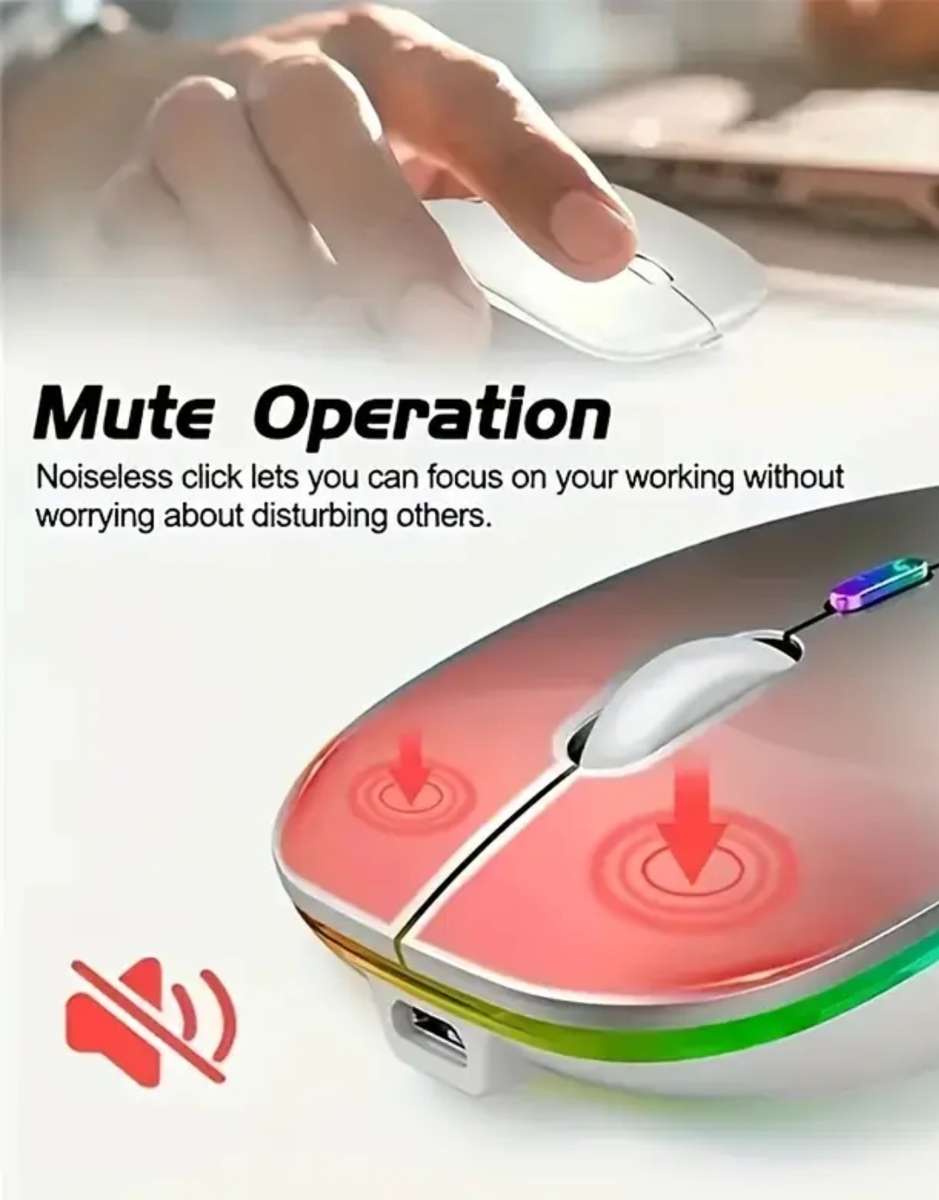 Wireless rechargeable mouse