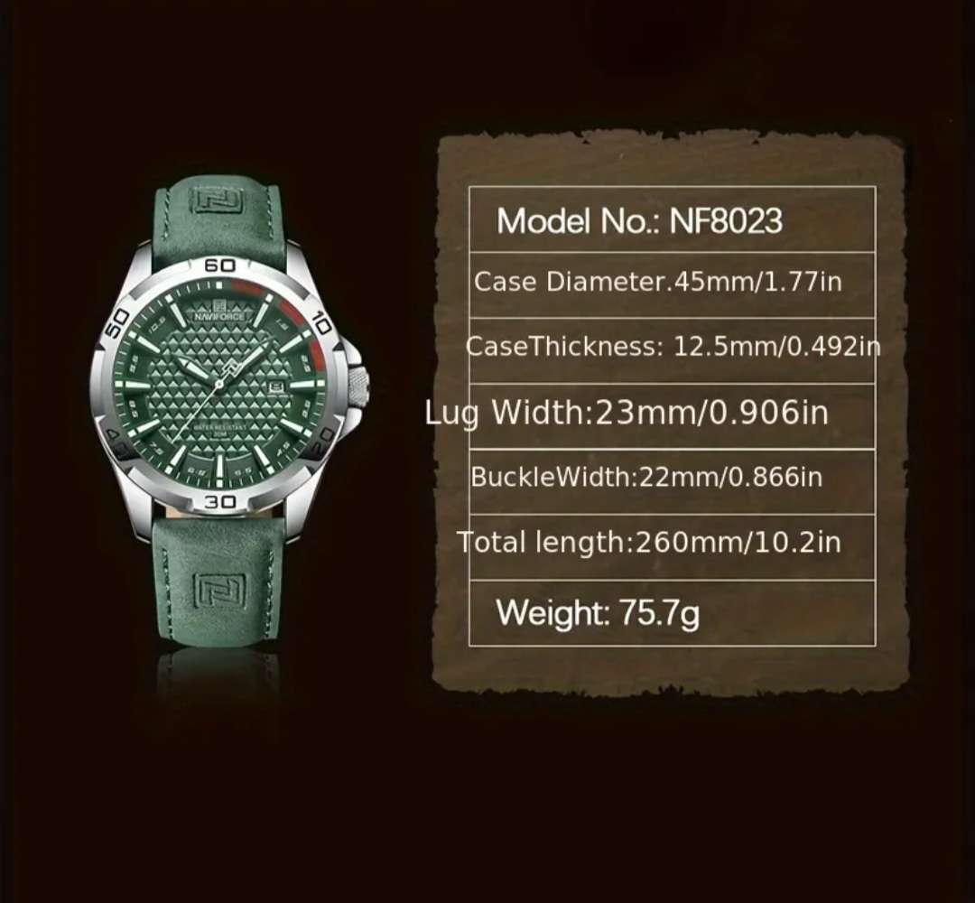 Branded authentic Naviforce watch