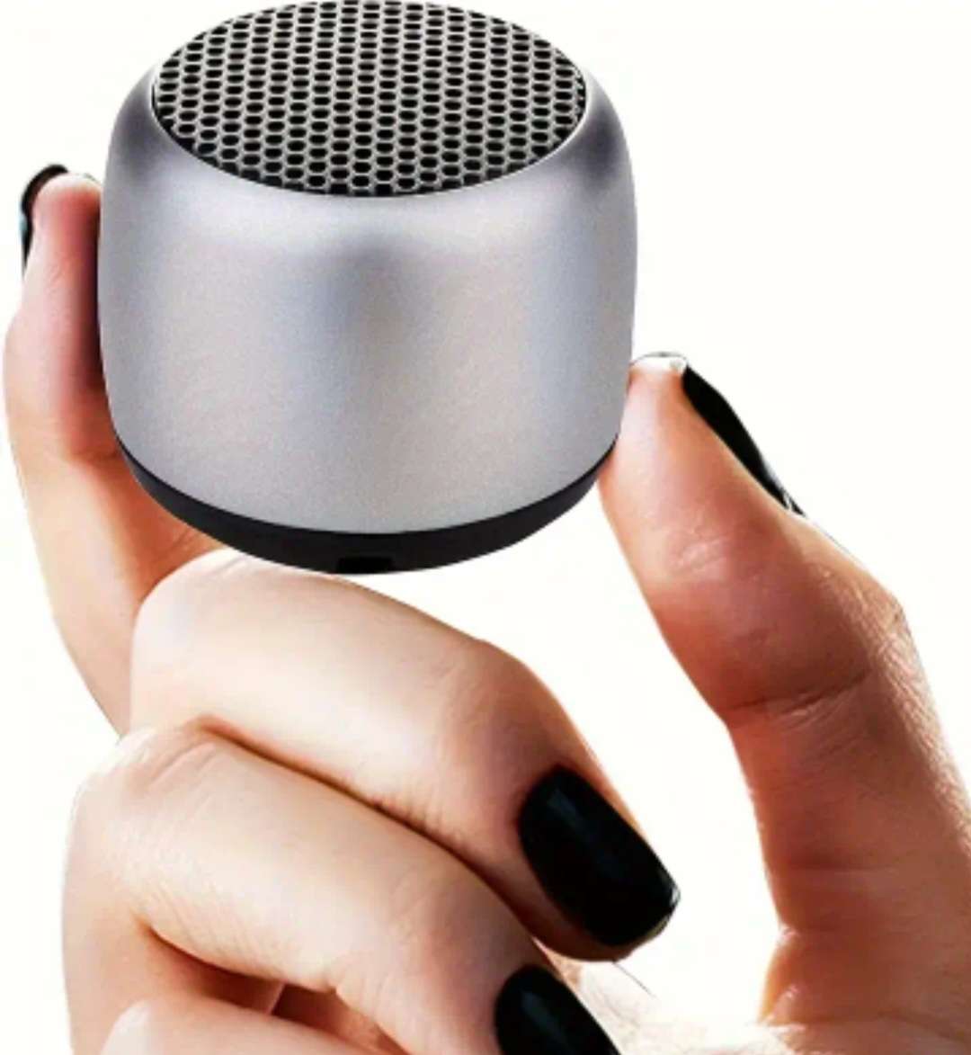 Mini wireless speaker - silver