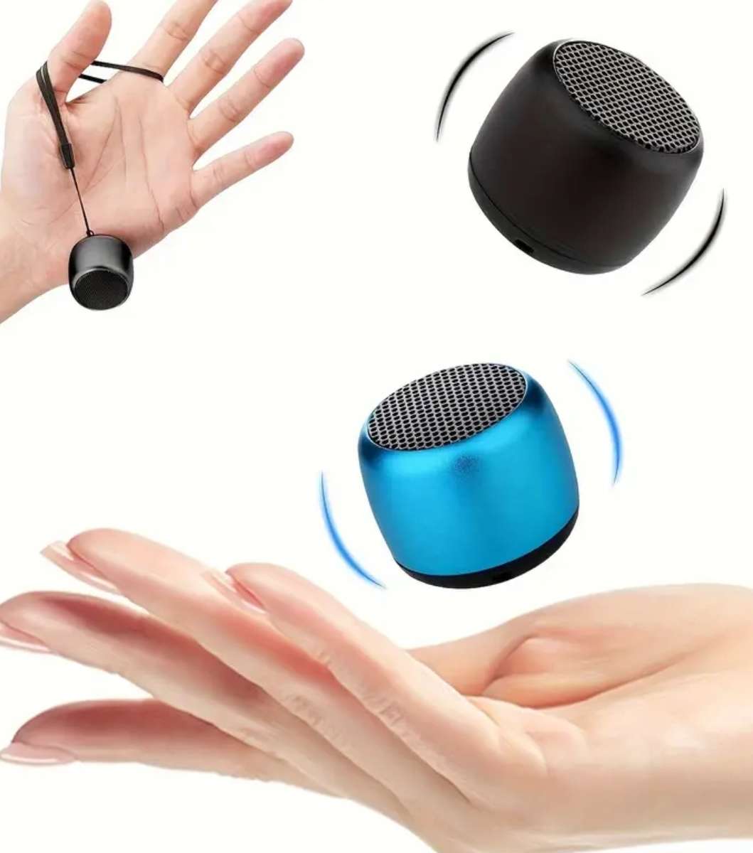 Mini wireless speaker - silver