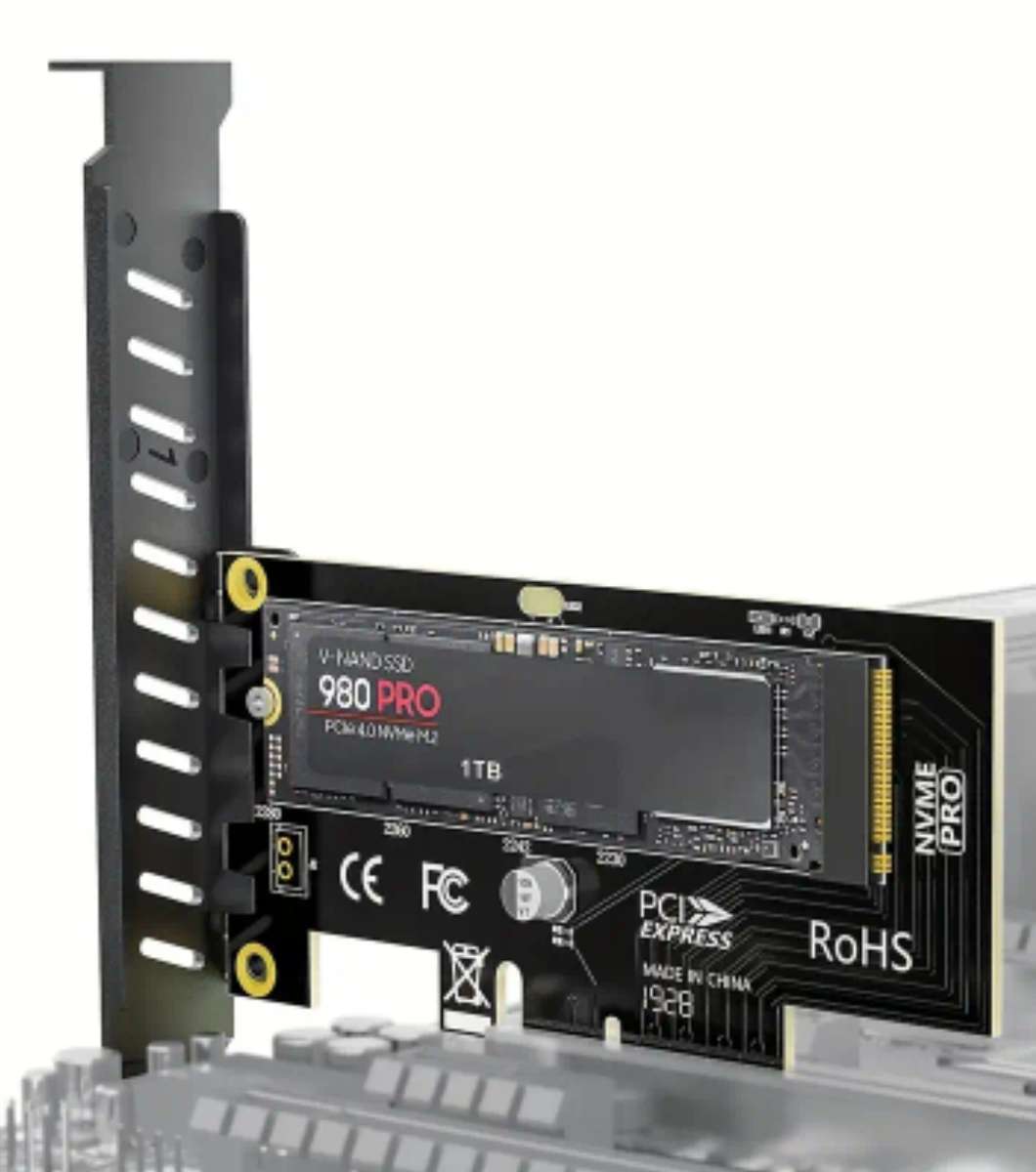 NVME to PCIe4 adapter card