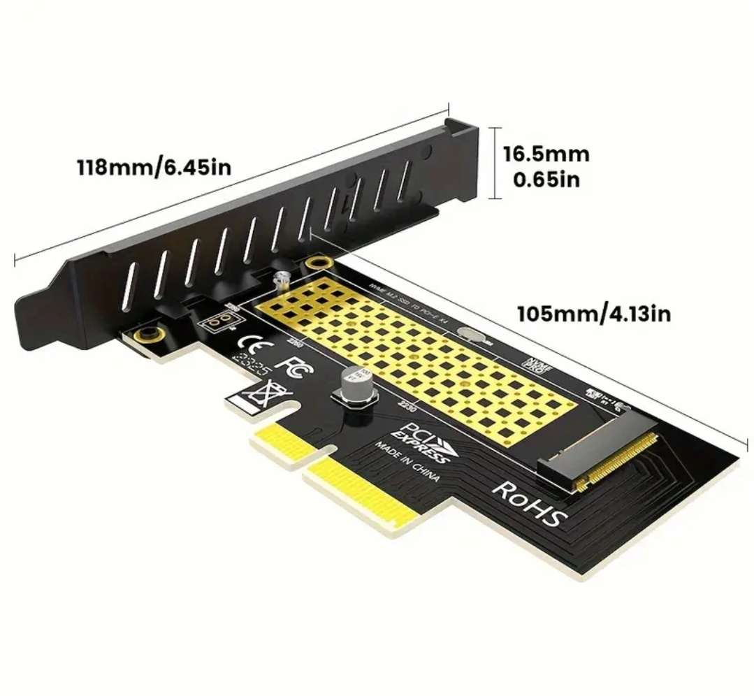 NVME to PCIe4 adapter card
