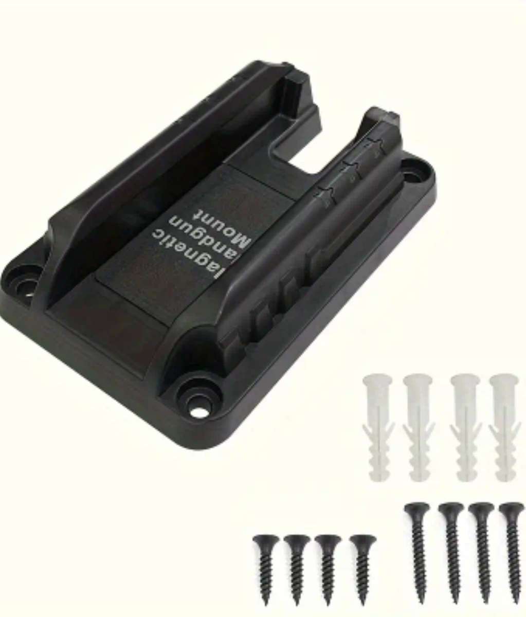 Magnetic quick draw handgun mount for for car or truck