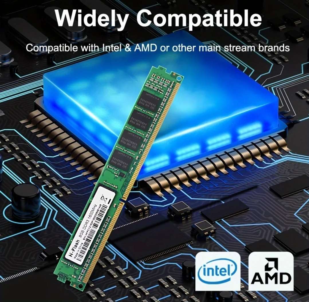 Low profile DDR3 8G RAM 1600MHz