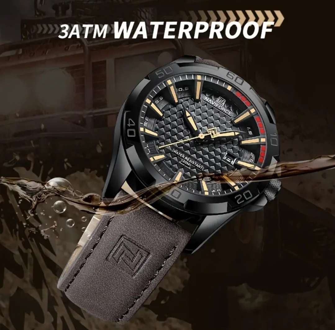Authentic Naviforce waterproof watch