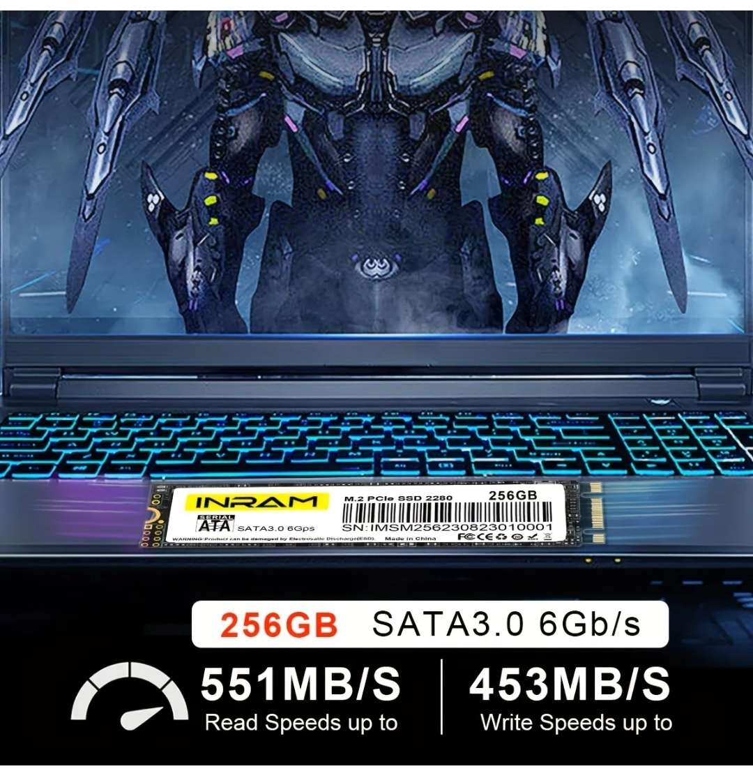 256GB PCIe SSD