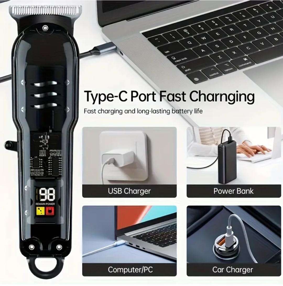 Professional Hair Clipper - cordless rechargeable