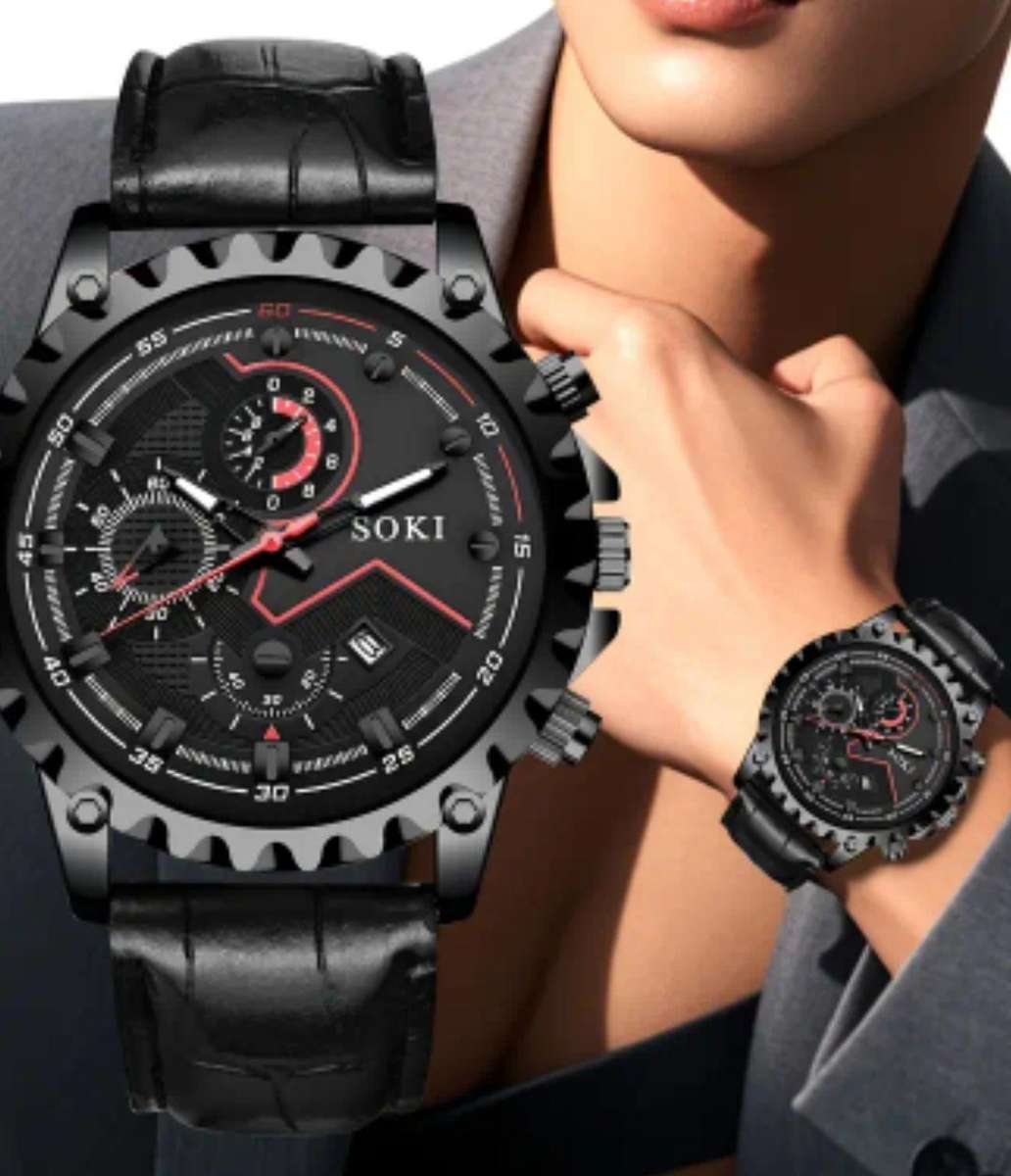 Calender fashion watch for men