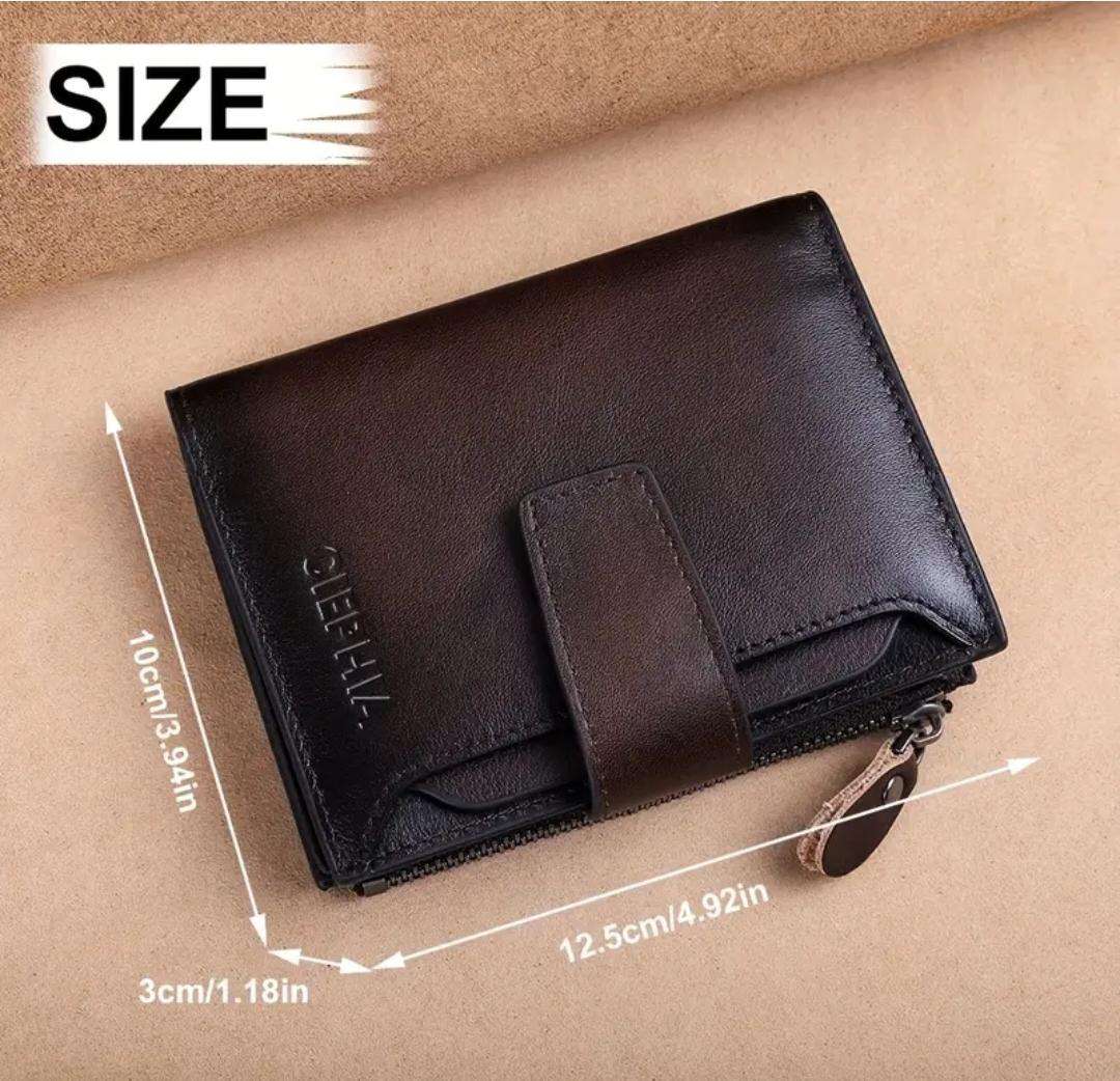 Genuine Leather RFID wallet