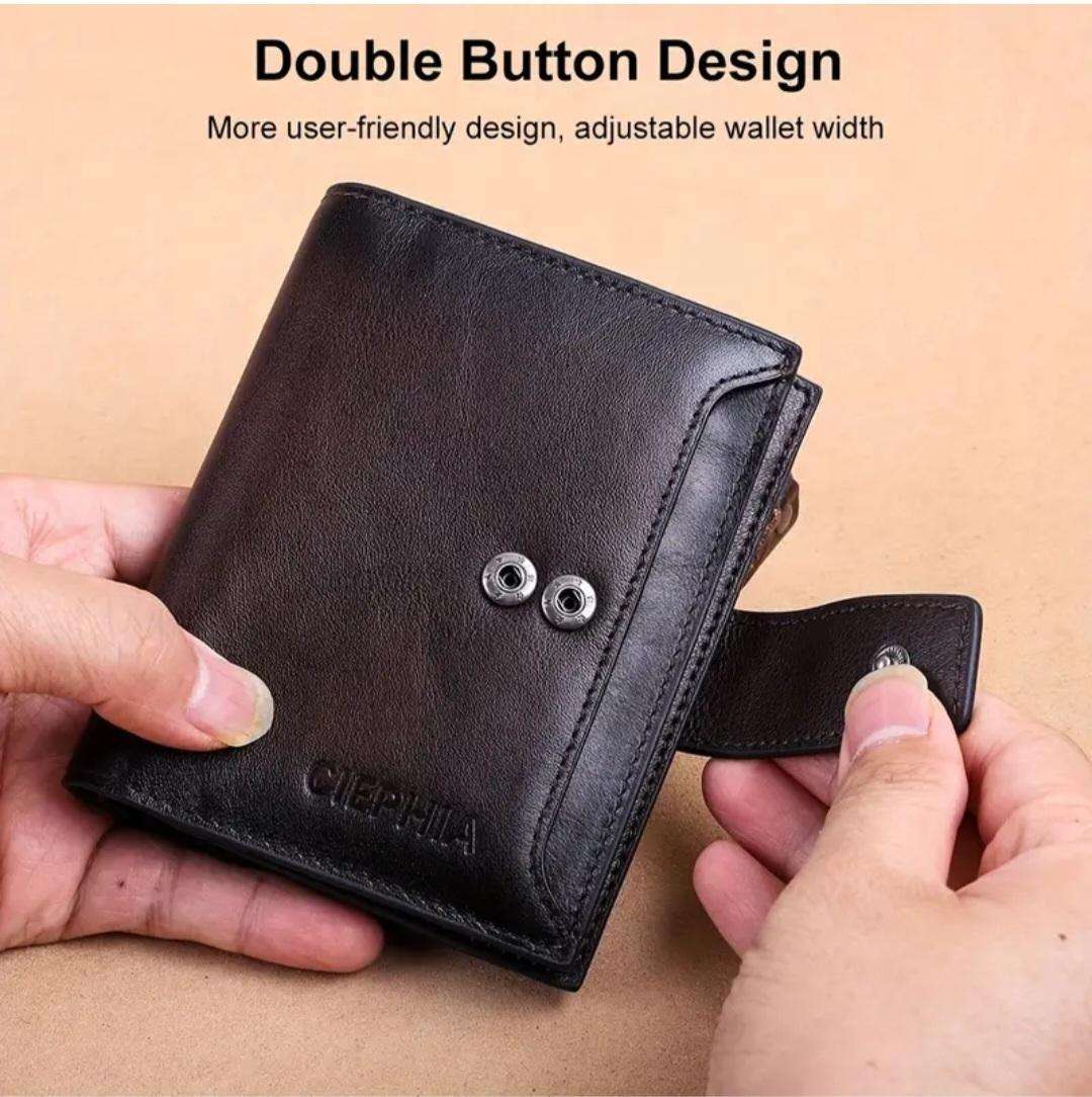 Genuine Leather RFID wallet
