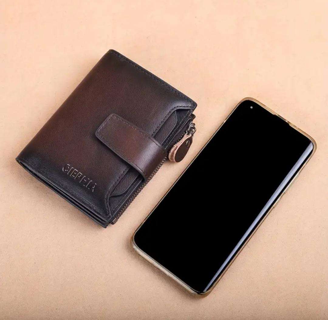 Genuine Leather RFID wallet