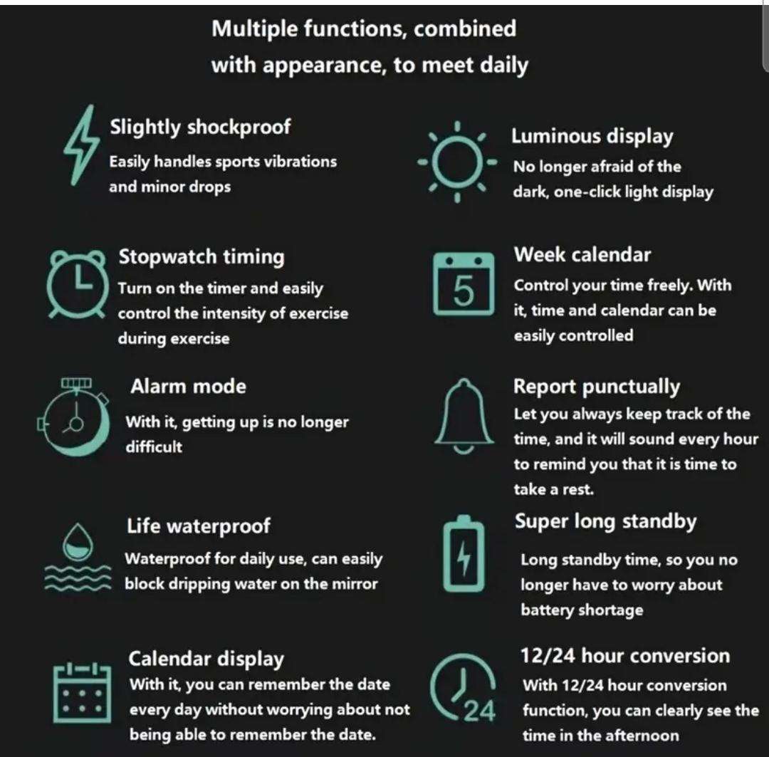 Dual display Sport watch