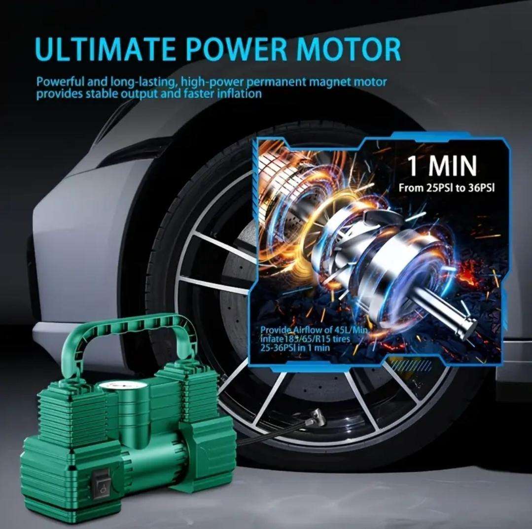 12v Mobile compact air compressor pump