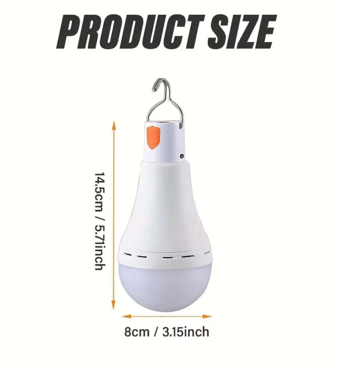 2 LED emergency solar lights