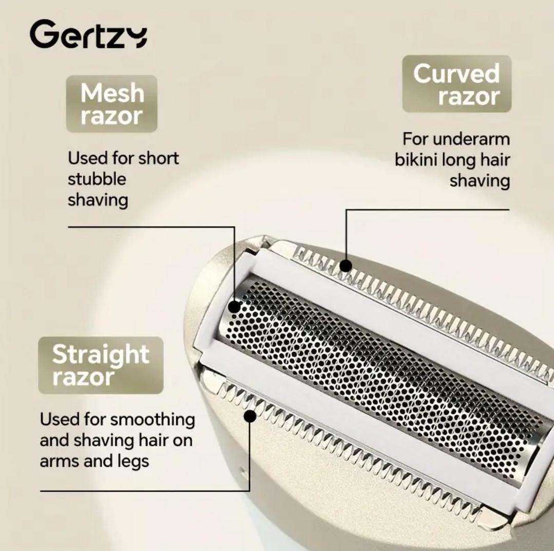 Gertzy lady shaver - USB rechargable