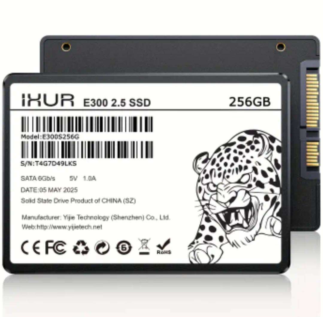 2.5" Sata Solid State Drive 256GB