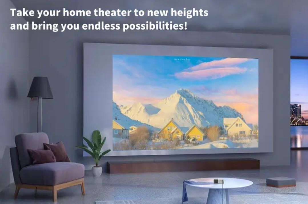 Mobile LED projector