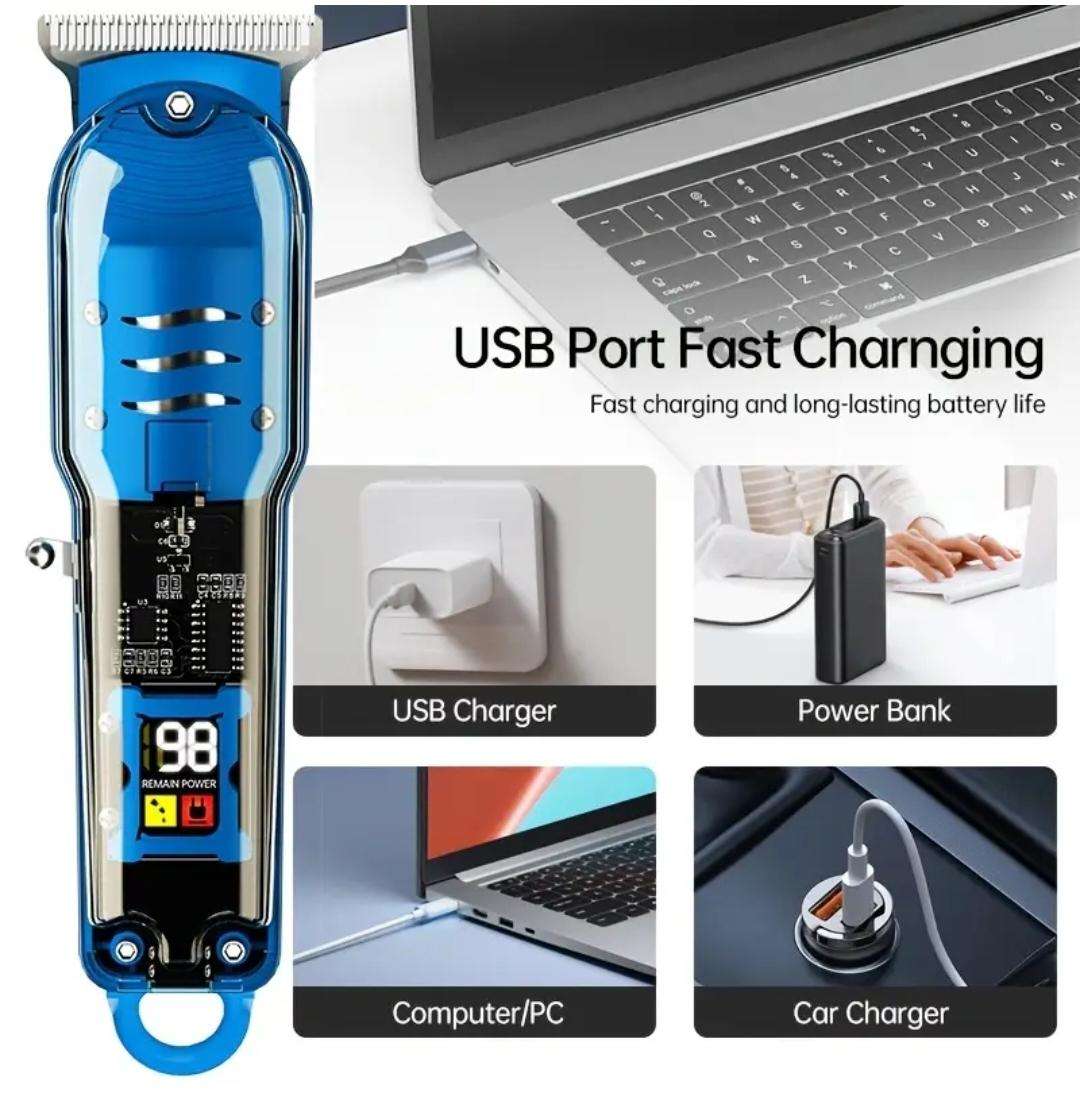 Professional Hair Clipper - rechargeable