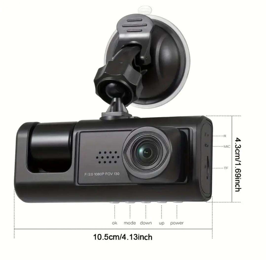 Dual camera Full HD dashcam