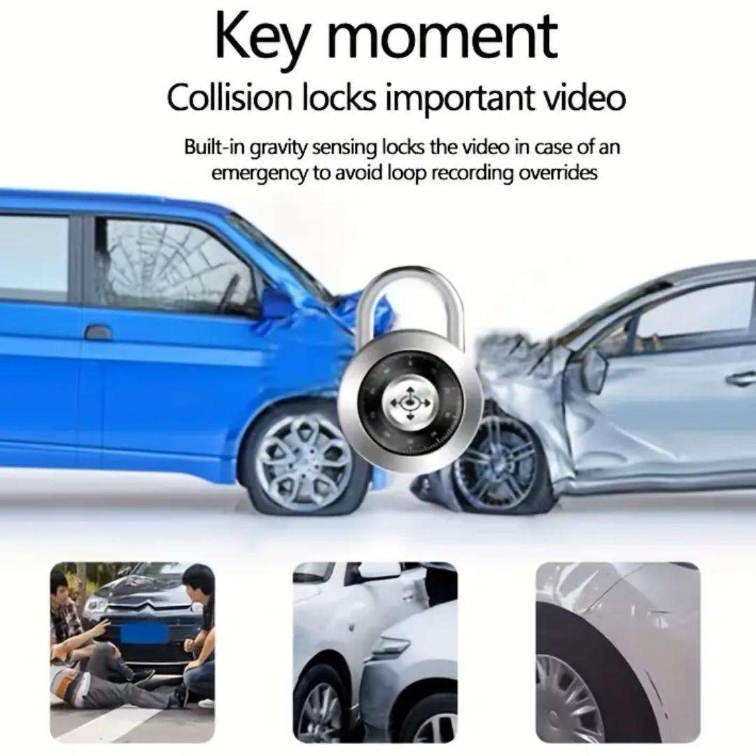 Dual camera Full HD dashcam