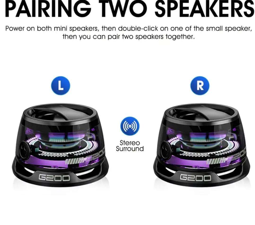 G200 Cellphone USB speaker - white