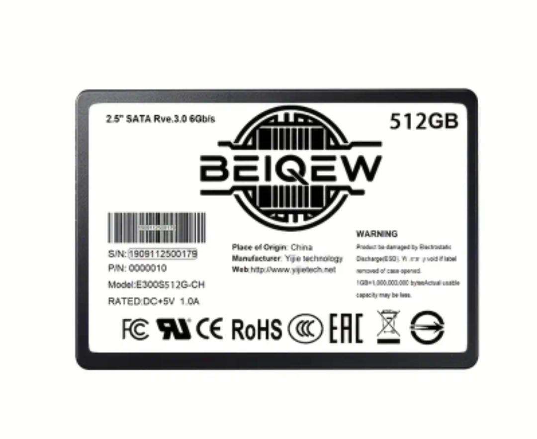 SSD 2.5 Inch SATA III 512 GB