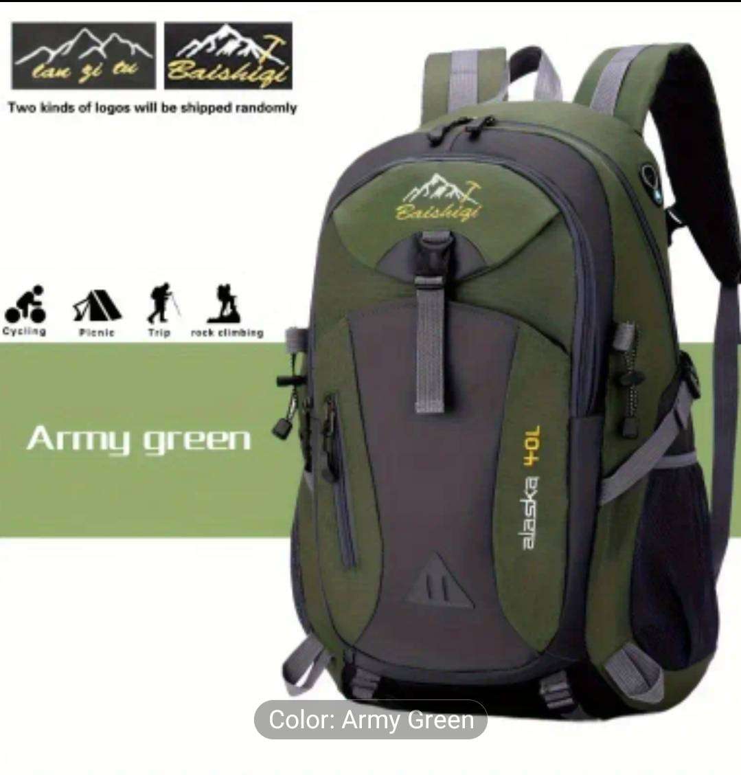 Durable outdoor travel backpack