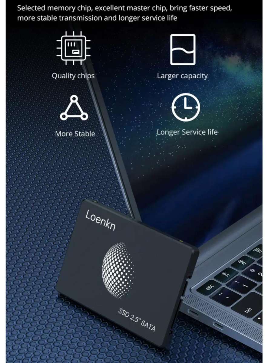 2.5" Sata Solid State Drive 256GB