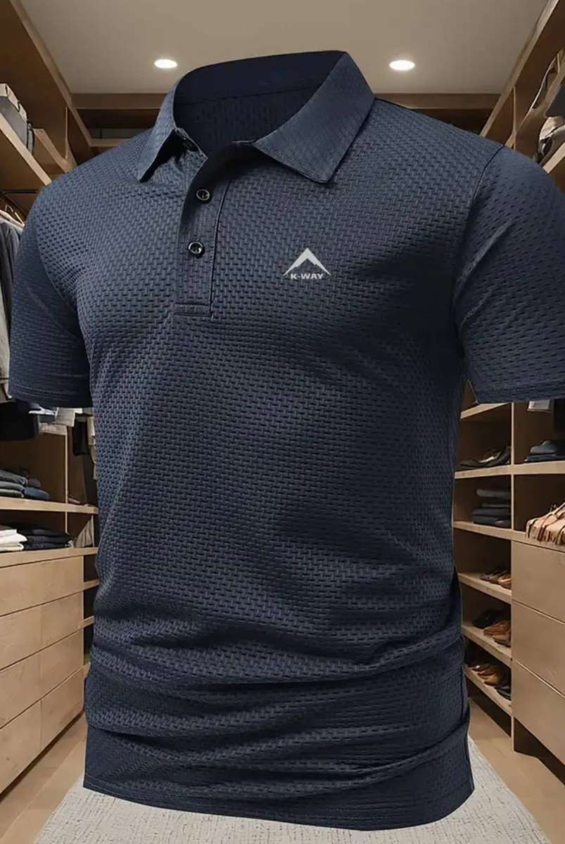 K Way print summer golf shirt