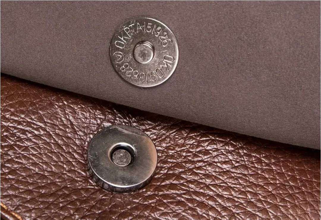 High quality top grain leather shoulder bag