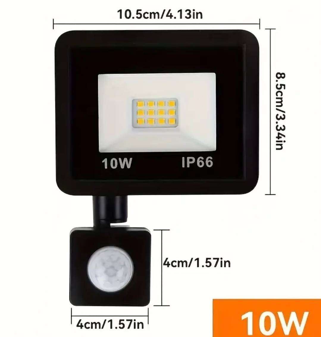 10W motion sensor floodlight