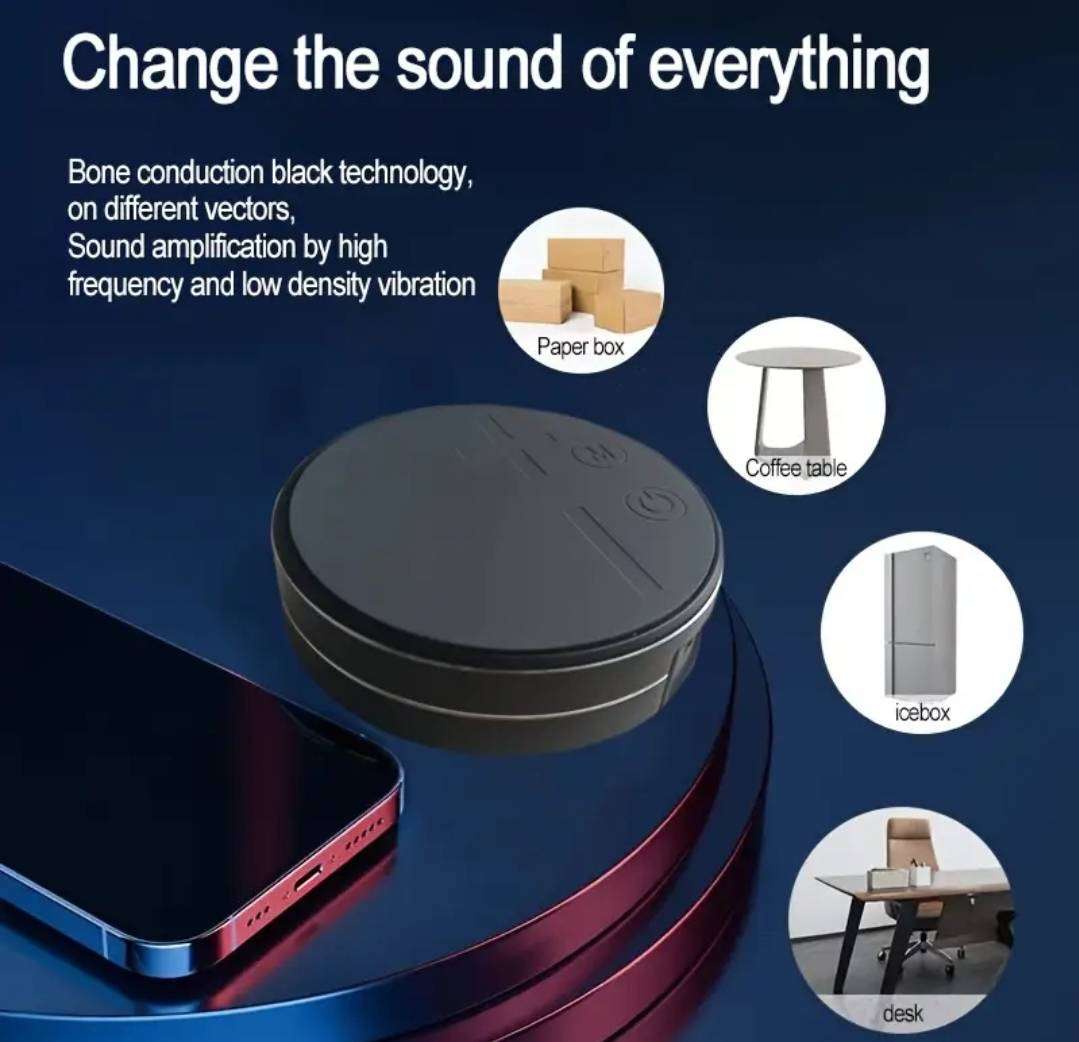 Bone conduction wireless speaker