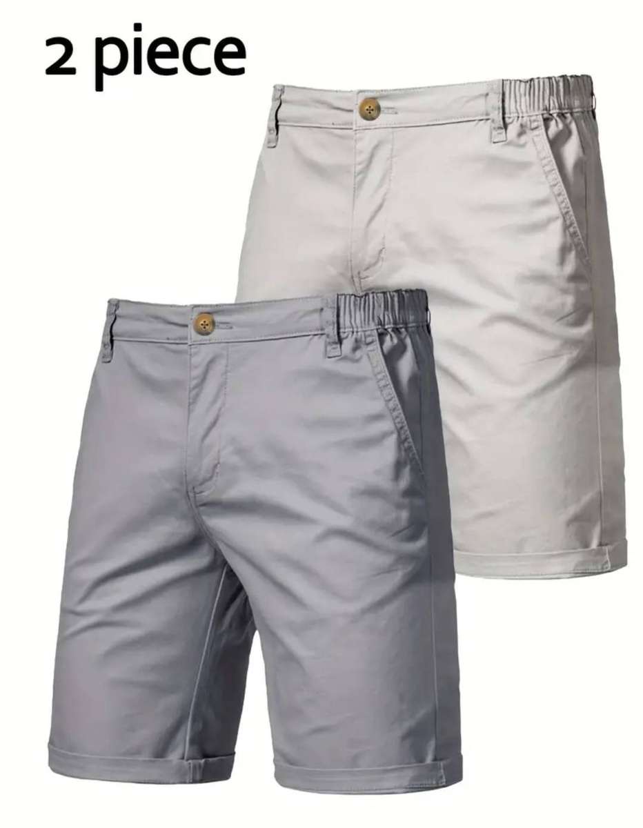 2 Pcs mens summer short pants