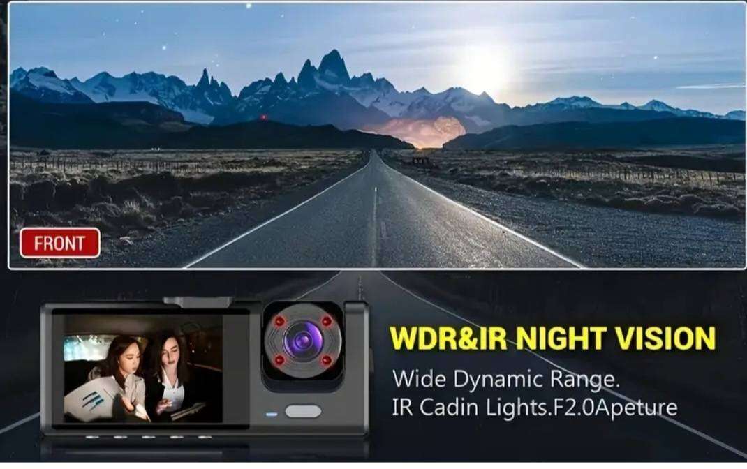 1080P Dual Camera Dash Cam