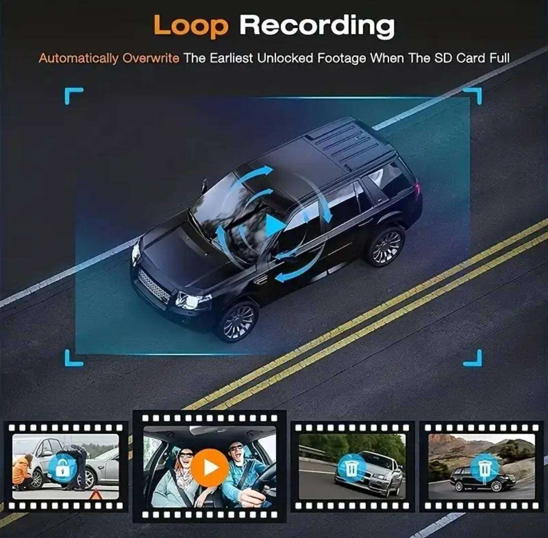 1080P Dual Camera Dash Cam