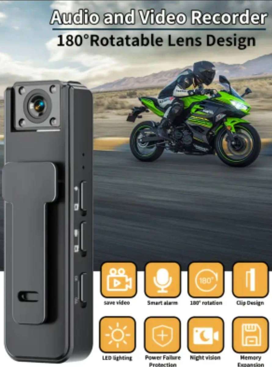 Voice and video recording body camera