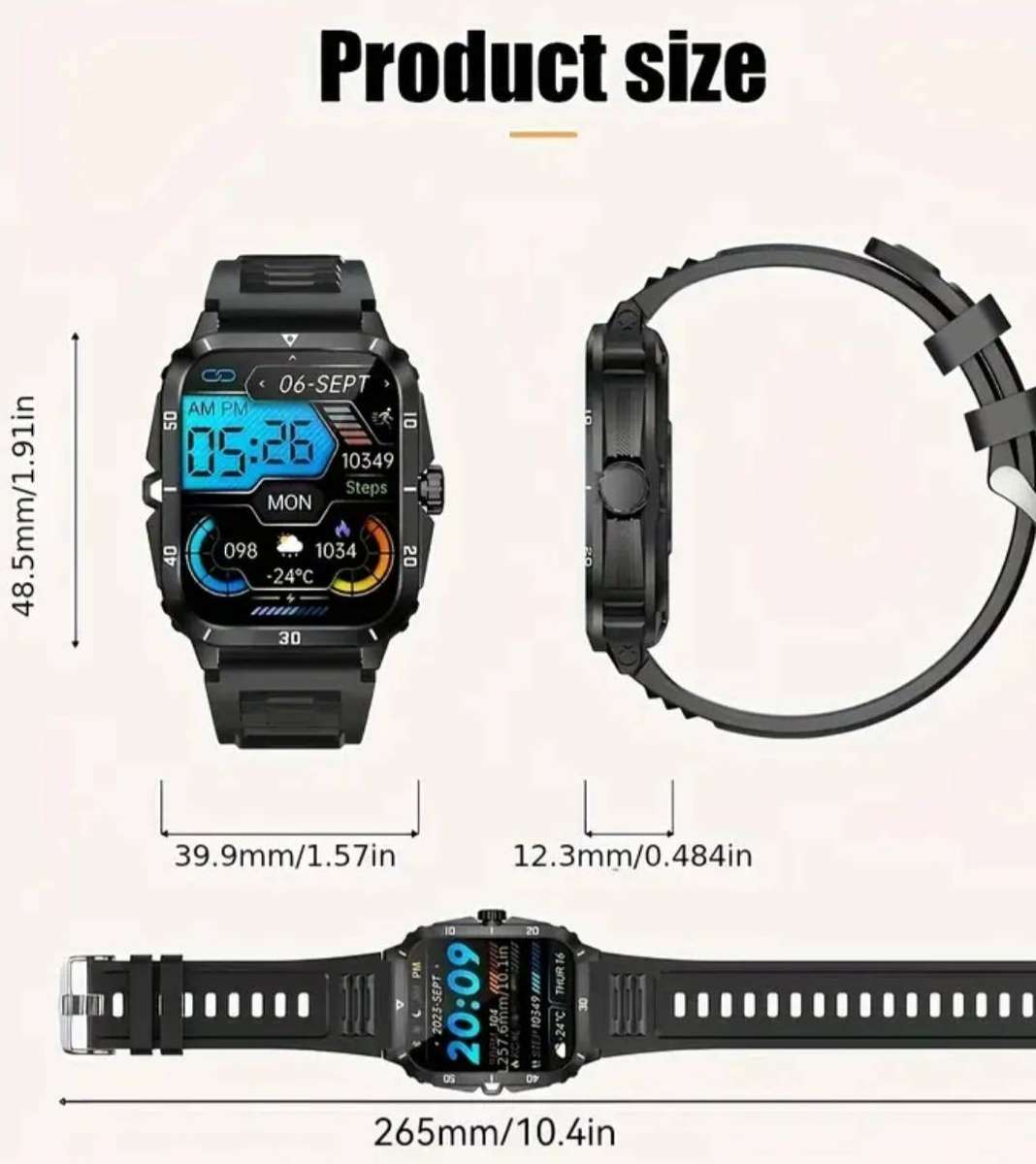Full function smart watch and fitness tracker