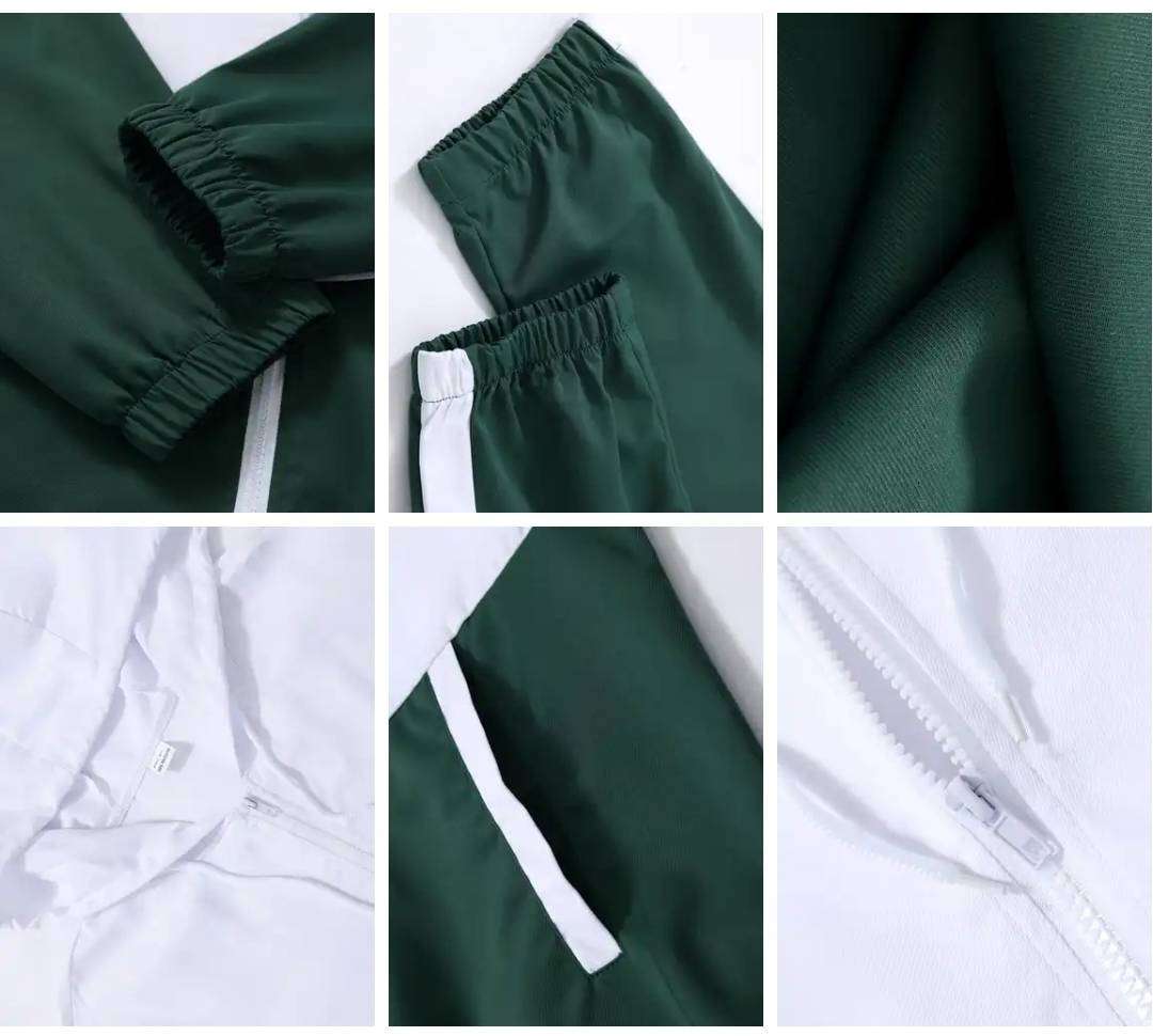 Mens colour block tracksuit set - XL