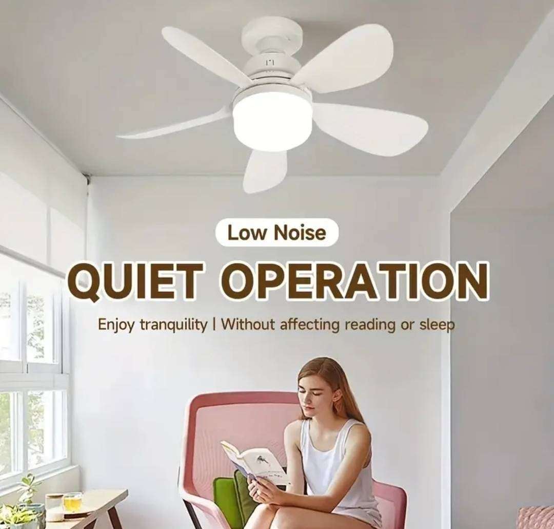 Easy instalation LED light and ceiling fan