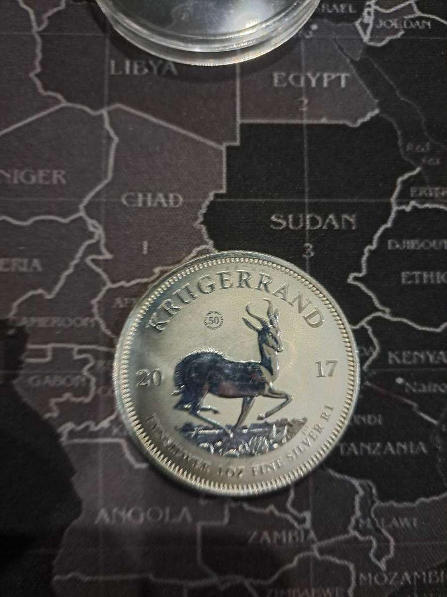 2017 silver premium uncirculated 1 oz Krugerrand