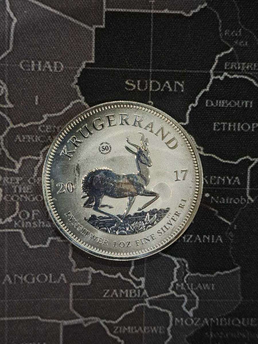 2017 silver premium uncirculated 1 oz Krugerrand