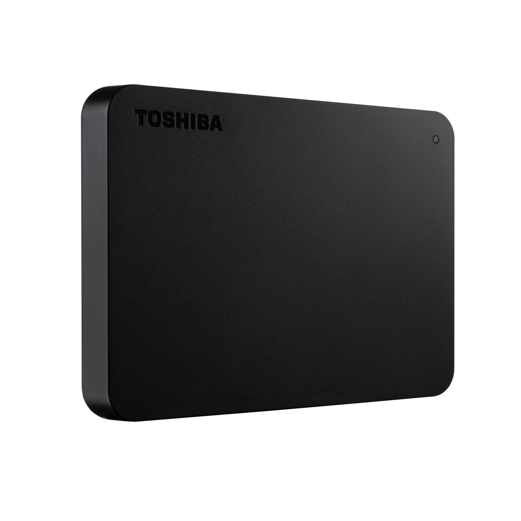 Toshiba Canvio Basics 1TB External Hard Drive Black HDTB510EK3AA